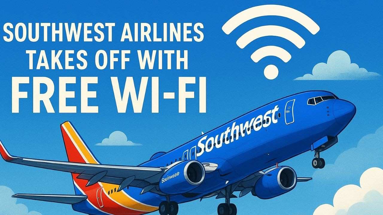 Southwest Airlines Takes Off with Free Wi-Fi