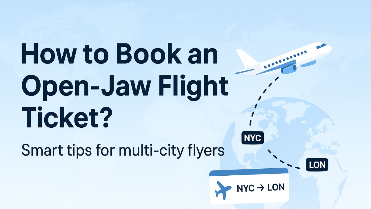 How to Book an Open-Jaw Flight Ticket?