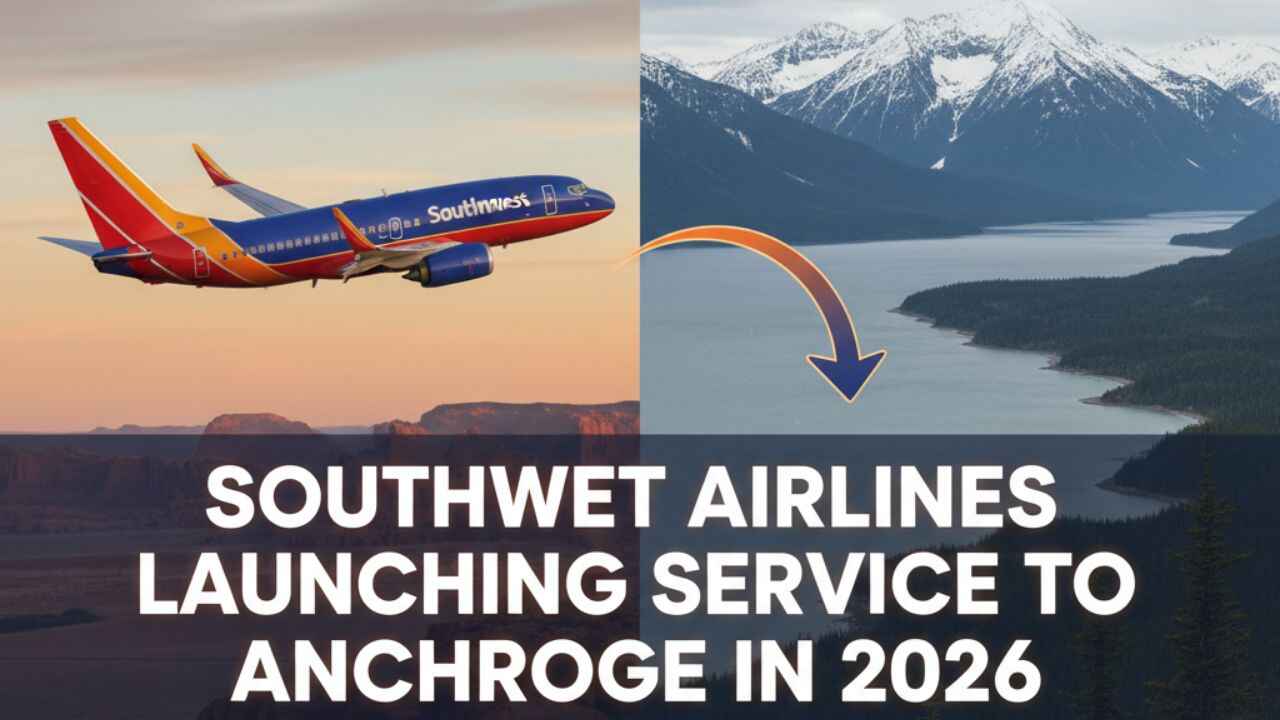 Southwest Airlines Is Coming to Anchorage, Alaska, in 2026